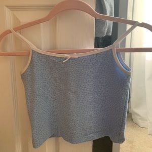 Blue summer tank! 🦋
